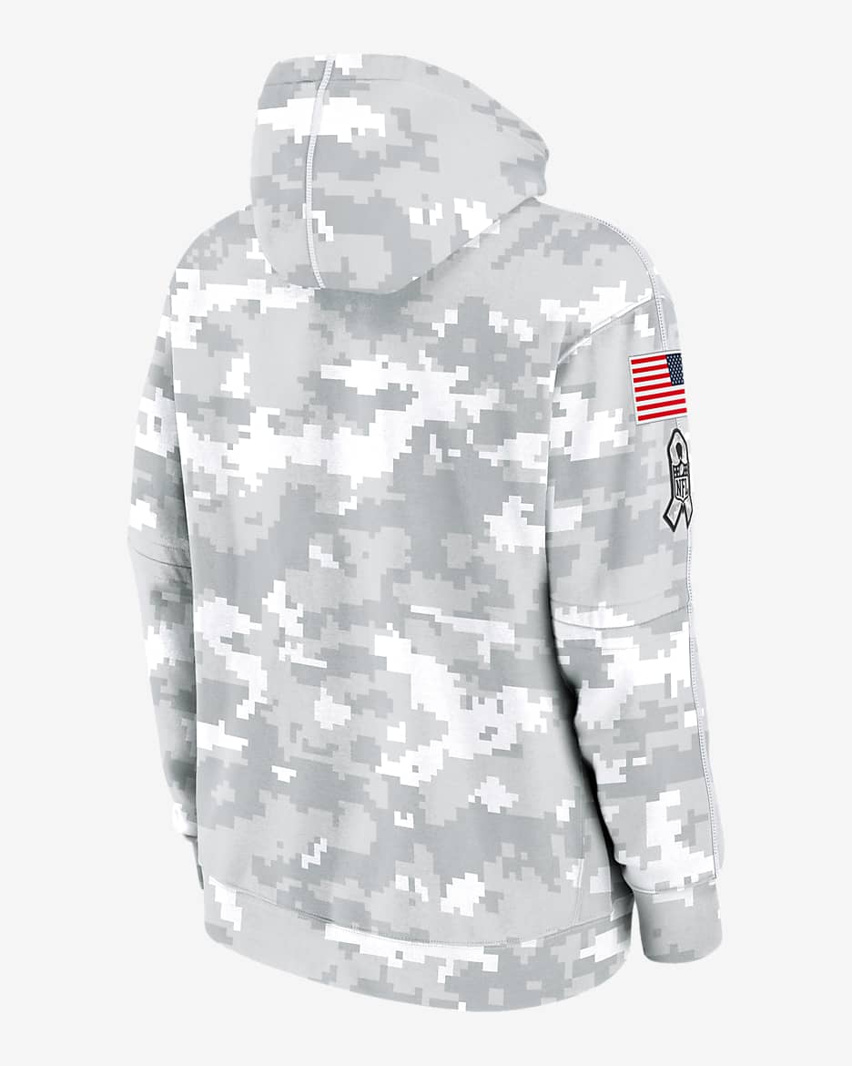 Nike salute to service hoodie steelers best sale